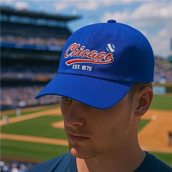 Vintage Embroidered Hat Adjustable Baseball Cap for Men Women Teen Summer Casual - Picture 6 of 7